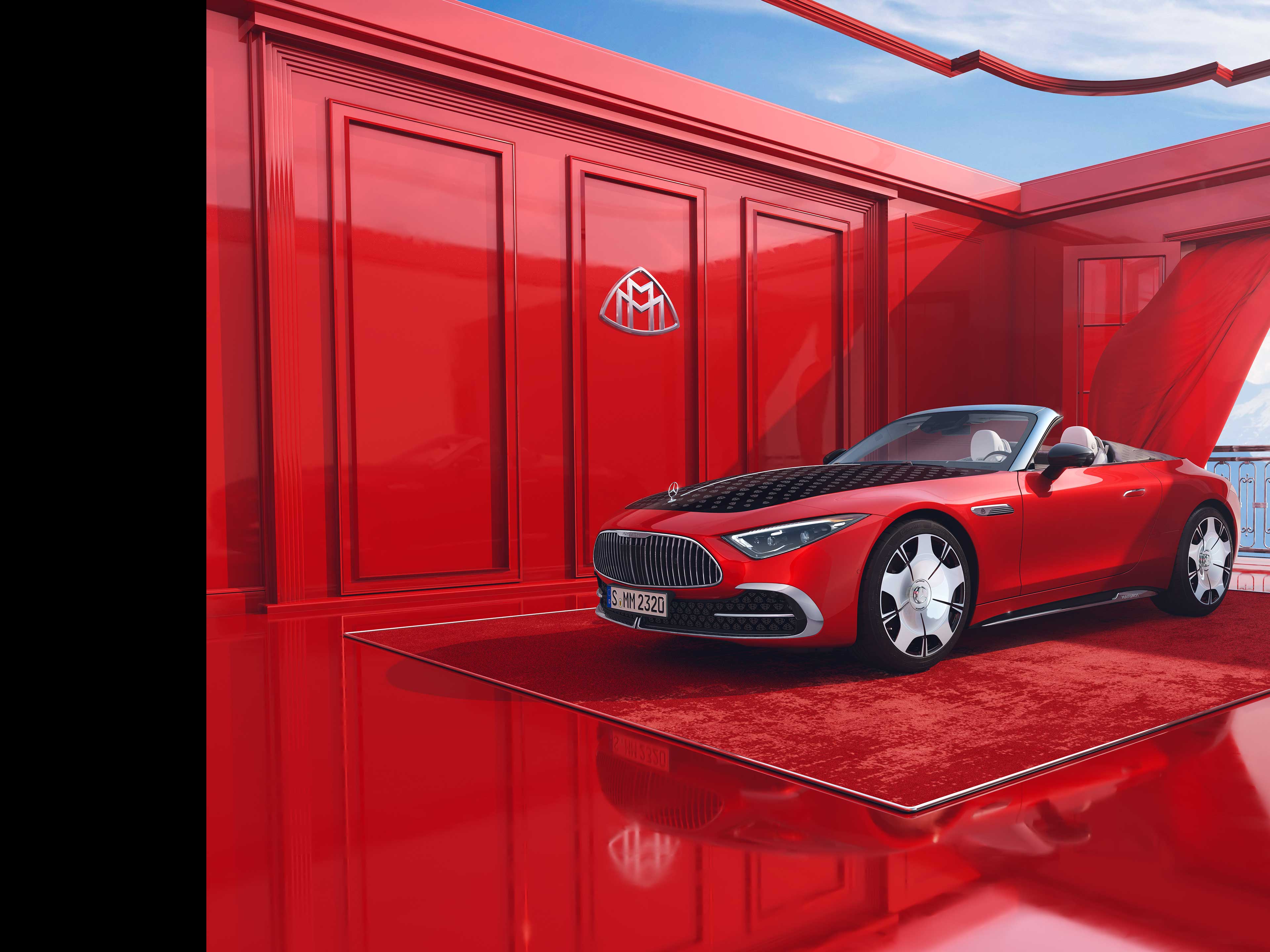 SL 680 | Marka | Mercedes-Maybach Widok z boku Mercedes-Maybach SL 680.